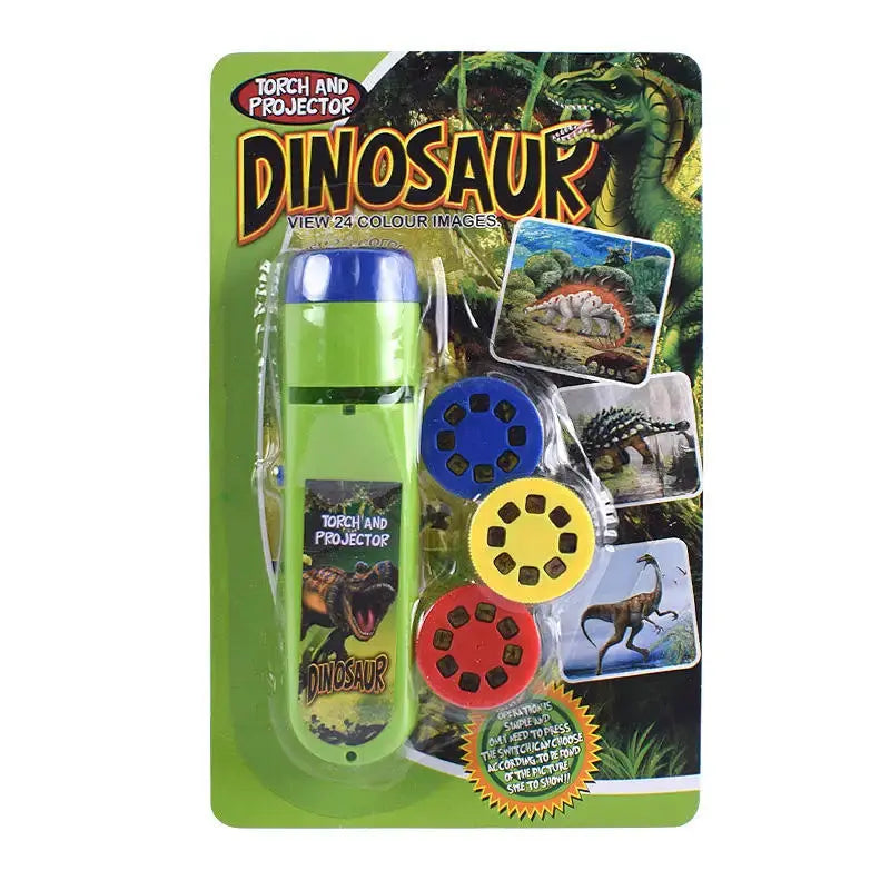 Balleenshiny Parent-child Interaction Puzzle Early Education Luminous Toy Animal Dinosaur Child Slide Projector Lamp Kids Toys eprolo