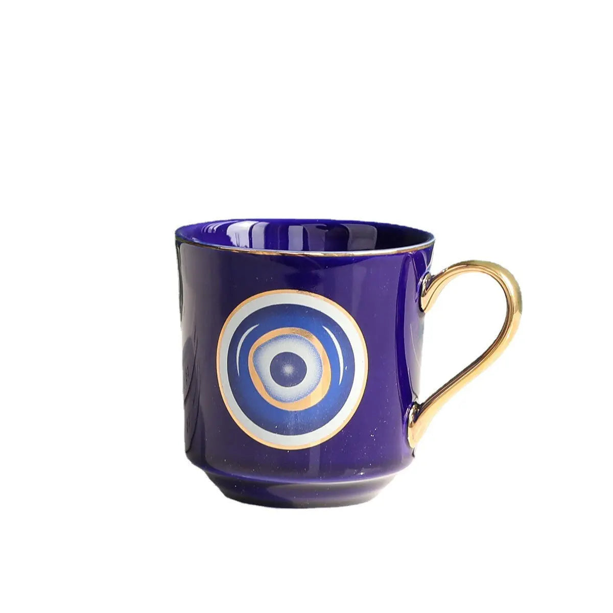 Big eyes mug ceramic water cup ins simple cup