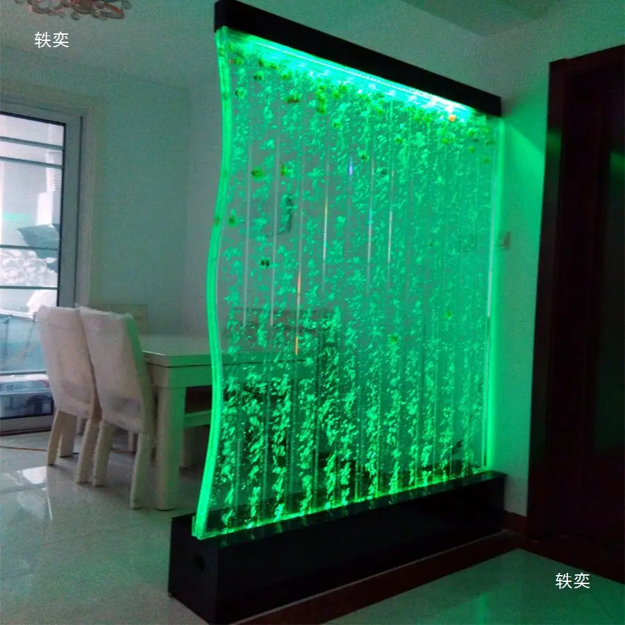 Bubble Wall Hallway Wall Water Screen Wall Acrylic In Stock Entrance Door Water Curtain Fish Tank Aquarium Decoration My stor 1