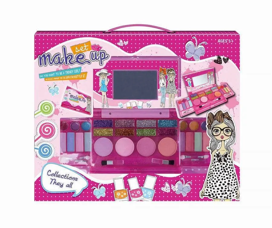 Children's Cosmetics Toy Set Baby Simulation Play House Girl Princess Makeup Box M.Noor