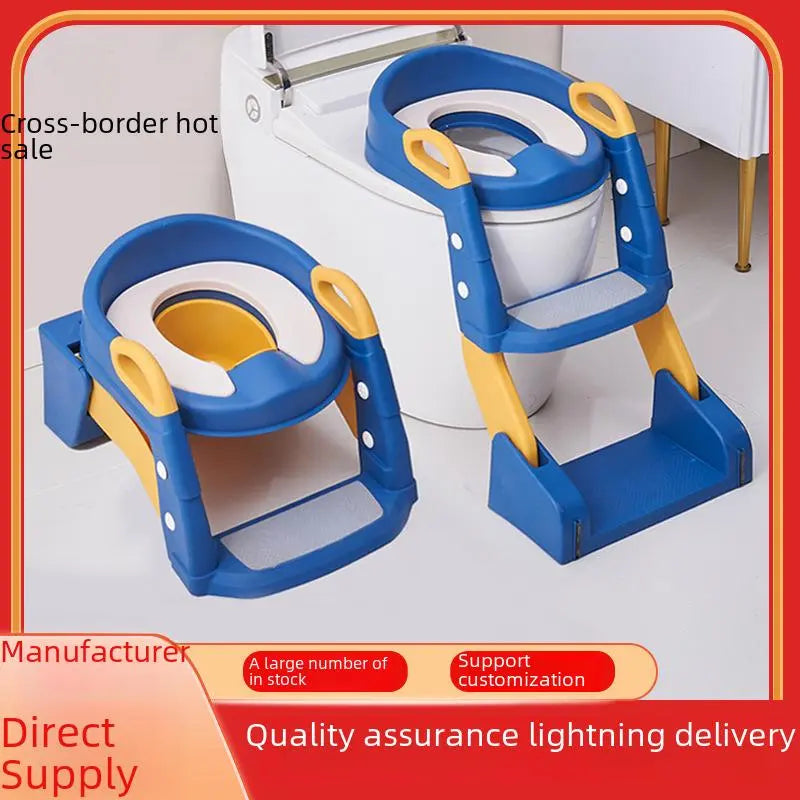 Children's Toilet Multi-functional Boys' And Girls' Toilet Auxiliary Toilet Rack Toilet Baby Step Toilet Ring eprolo