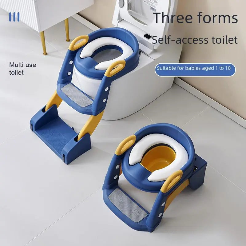 Children's Toilet Multi-functional Boys' And Girls' Toilet Auxiliary Toilet Rack Toilet Baby Step Toilet Ring eprolo