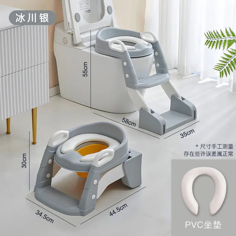 Children's Toilet Multi-functional Boys' And Girls' Toilet Auxiliary Toilet Rack Toilet Baby Step Toilet Ring eprolo