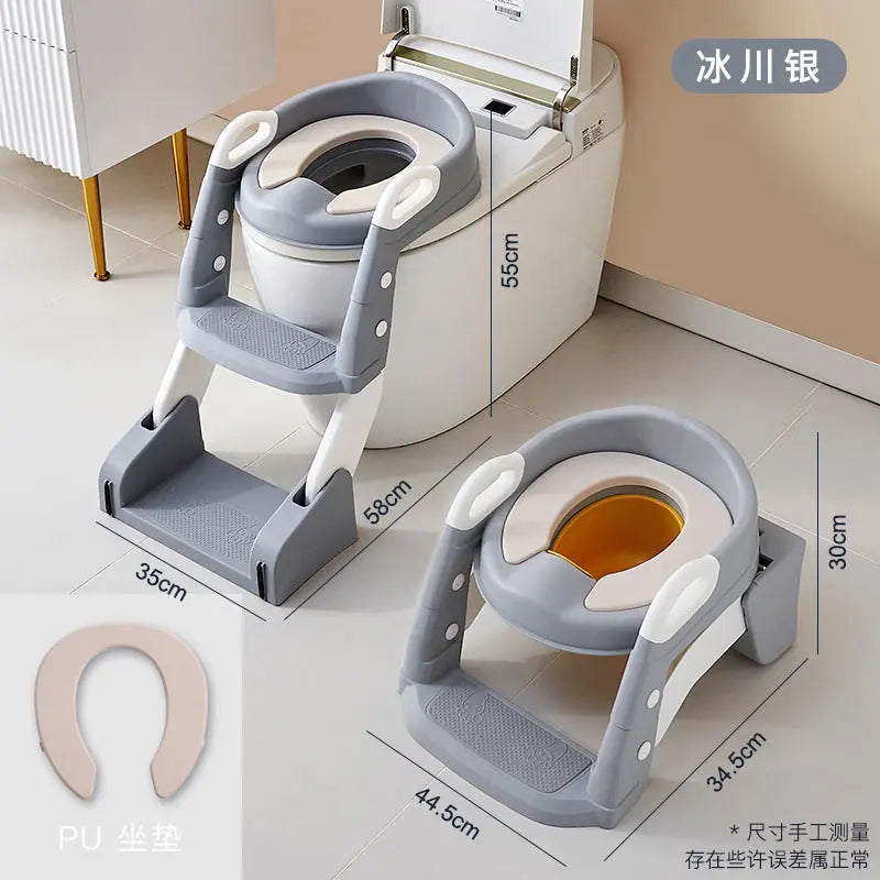 Children's Toilet Multi-functional Boys' And Girls' Toilet Auxiliary Toilet Rack Toilet Baby Step Toilet Ring eprolo