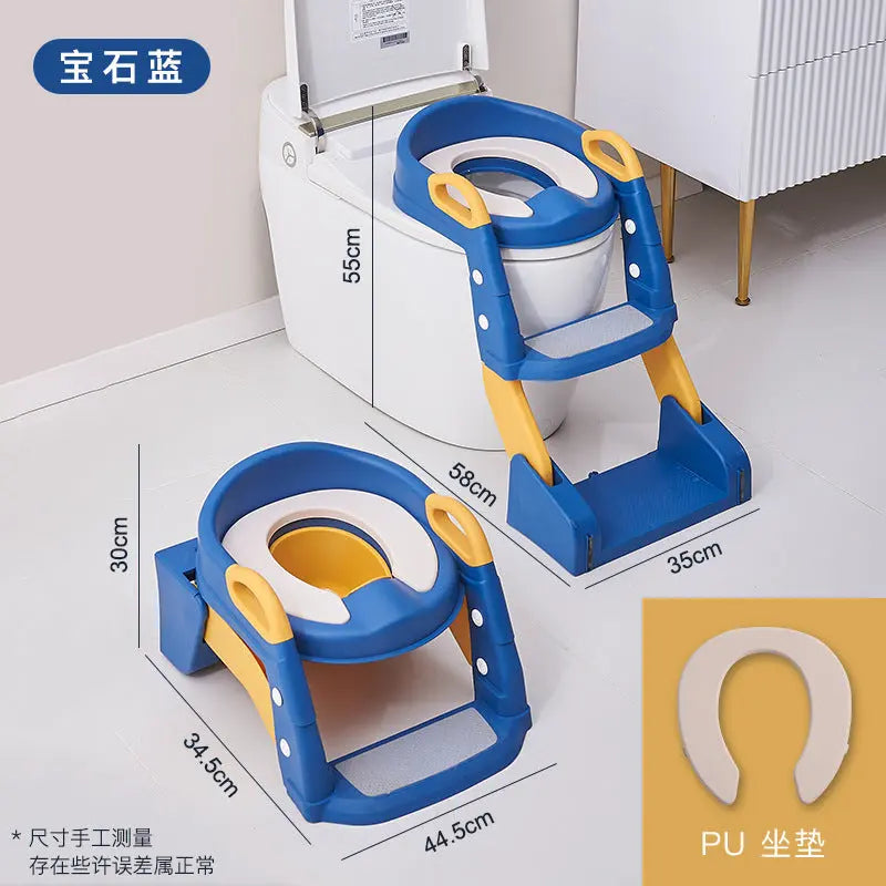 Children's Toilet Multi-functional Boys' And Girls' Toilet Auxiliary Toilet Rack Toilet Baby Step Toilet Ring eprolo