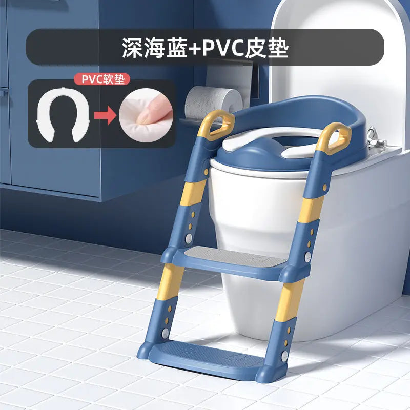 Children's Toilet Multi-functional Boys' And Girls' Toilet Auxiliary Toilet Rack Toilet Baby Step Toilet Ring eprolo