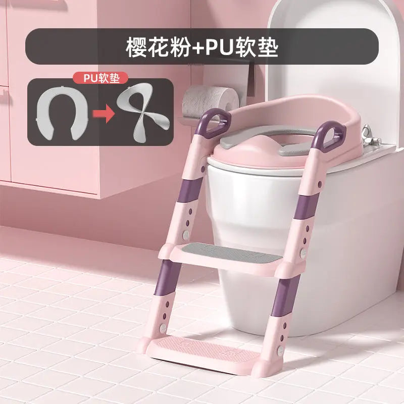 Children's Toilet Multi-functional Boys' And Girls' Toilet Auxiliary Toilet Rack Toilet Baby Step Toilet Ring eprolo