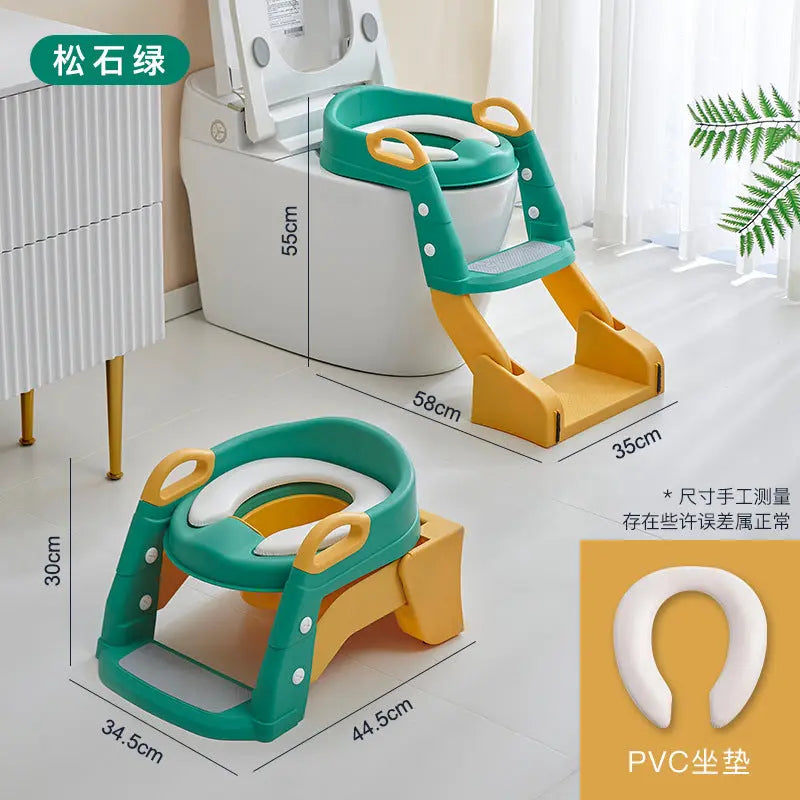 Children's Toilet Multi-functional Boys' And Girls' Toilet Auxiliary Toilet Rack Toilet Baby Step Toilet Ring eprolo