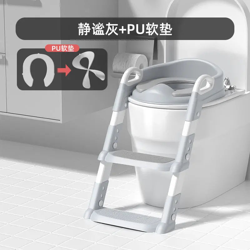 Children's Toilet Multi-functional Boys' And Girls' Toilet Auxiliary Toilet Rack Toilet Baby Step Toilet Ring eprolo