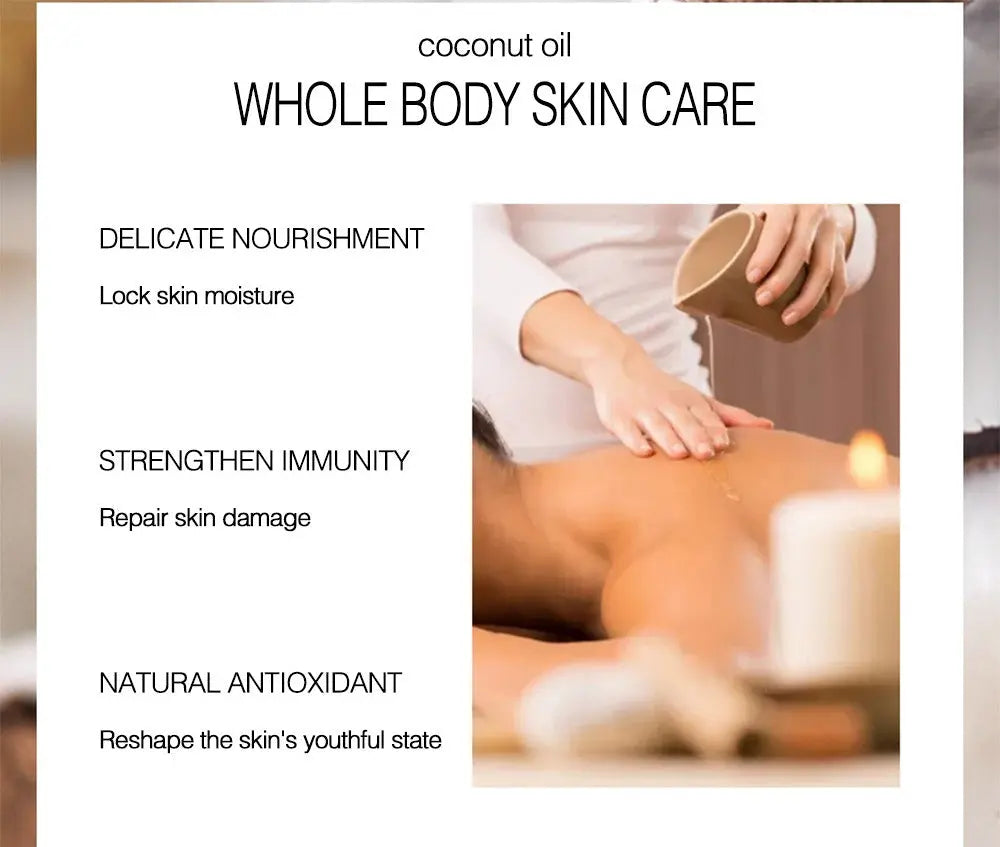 Coconut Skin Care Massage Body Care Essential Oil Coconut oil eprolo