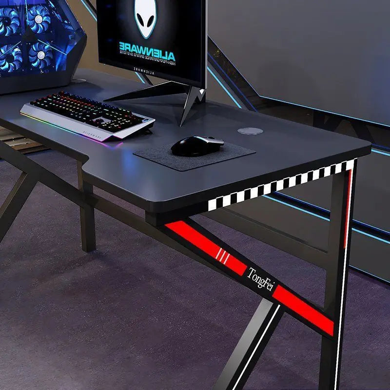 E-sports Table And Chair Computer Table And Chair Set Anchor Desktop Computer Desk Home Study Desk Writing Table And Chair Game Table Sports