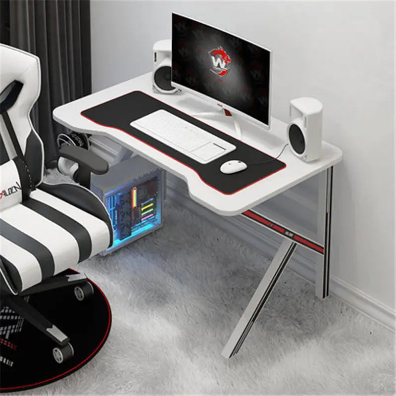 E-sports Table And Chair Computer Table And Chair Set Anchor Desktop Computer Desk Home Study Desk Writing Table And Chair Game Table Sports