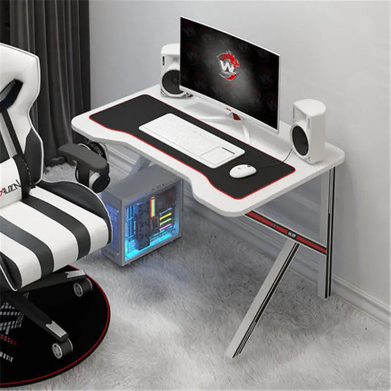 E-sports Table And Chair Computer Table And Chair Set Anchor Desktop Computer Desk Home Study Desk Writing Table And Chair Game Table Sports