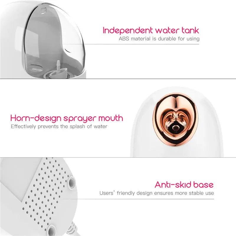 Face Steamer Facial Cleaner  skin care tools massager Humidifier Hydrating Anti-aging Wrinkle Women Beauty Skin Care Tools eprolo