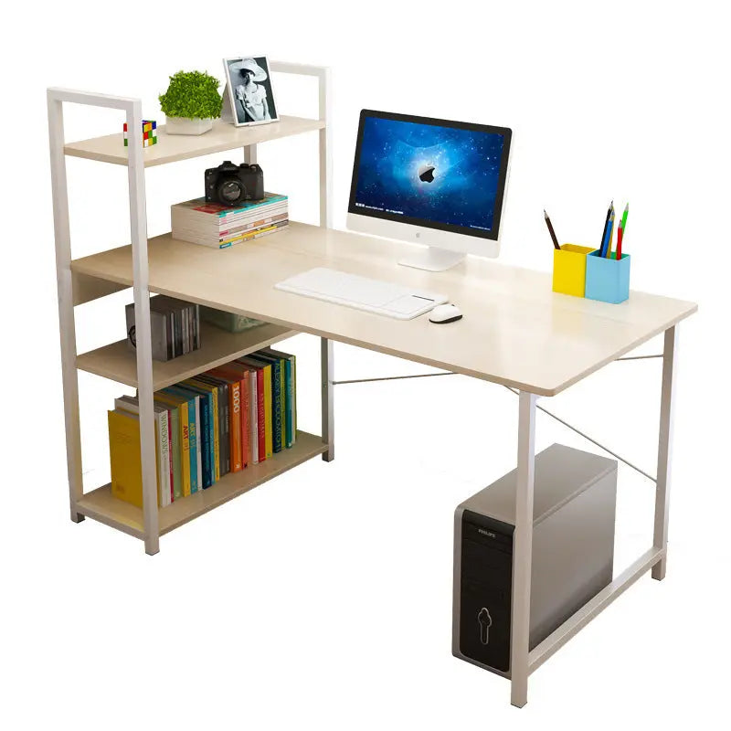 Factory Direct Desktop Computer Desk Home Simple Modern Student Bedroom Bookshelf Simple Table Learning Desk My store 1