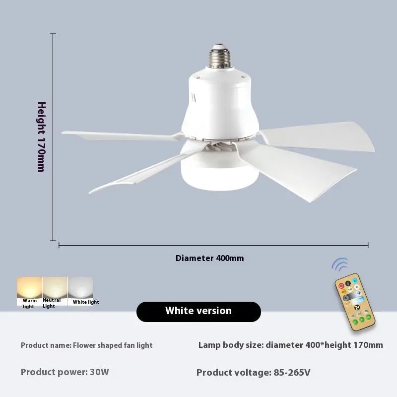 Fan Bulb Integrated Home Dormitory M.Noor