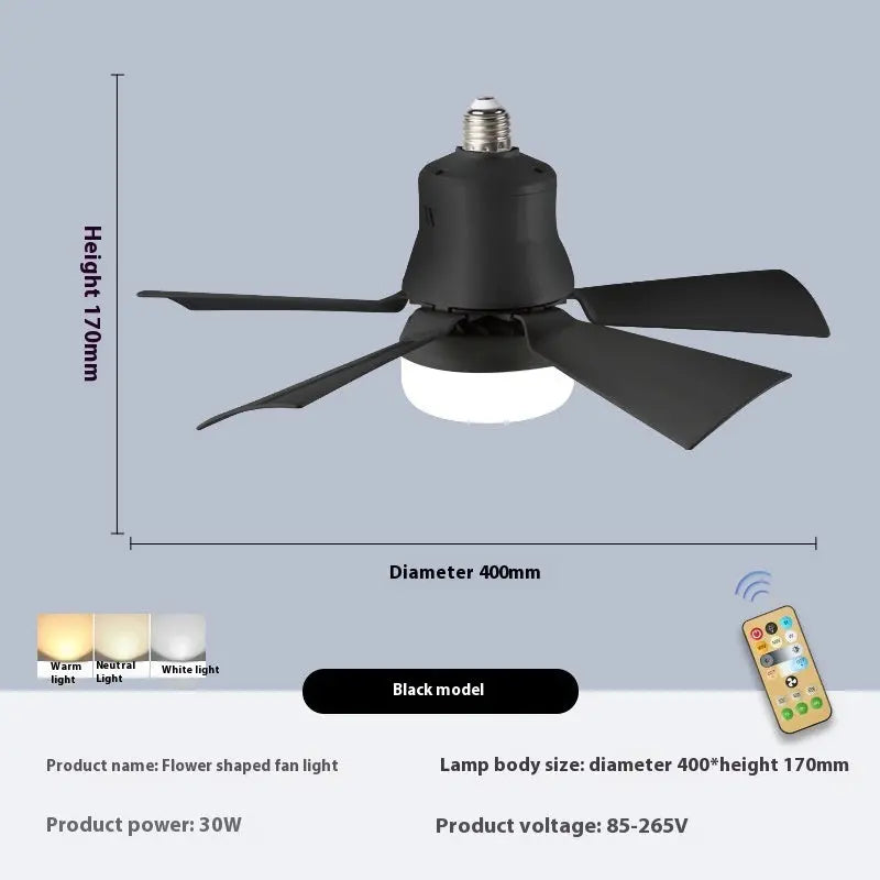 Fan Bulb Integrated Home Dormitory M.Noor