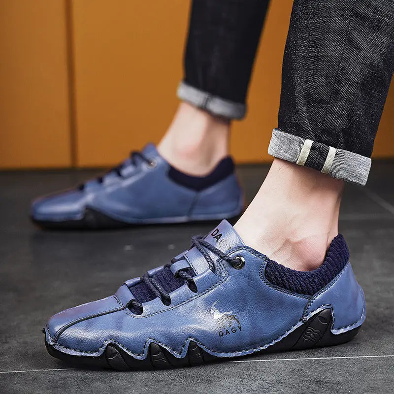 High Quality Men Sneakers Fashion Lace-up Flats Shoes My Store 1