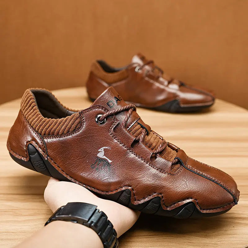 High Quality Men Sneakers Fashion Lace-up Flats Shoes My Store 1