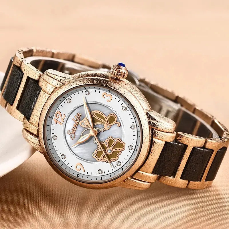 Lige High Quality Ceramic Watch Ladies Watch Exquisite Waterproof Watch eprolo