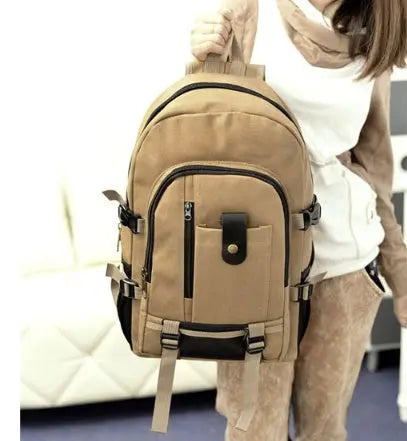 Men's Backpacks Canvas Backpack Student Bags My Store 1