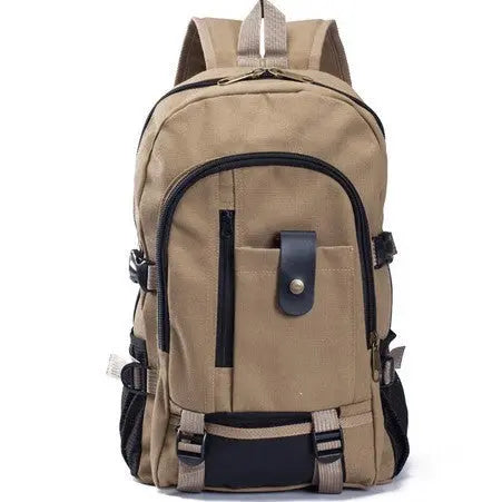 Men's Backpacks Canvas Backpack Student Bags My Store 1