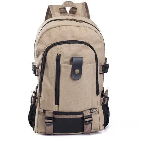 Men's Backpacks Canvas Backpack Student Bags My Store 1