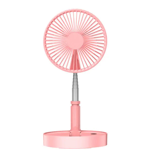 Outdoor Tools Telescopic Folding Table Fan Multi-Function Desktop USB Charging Fan Adjustable Angle Travel Outdoor Gadget eprolo