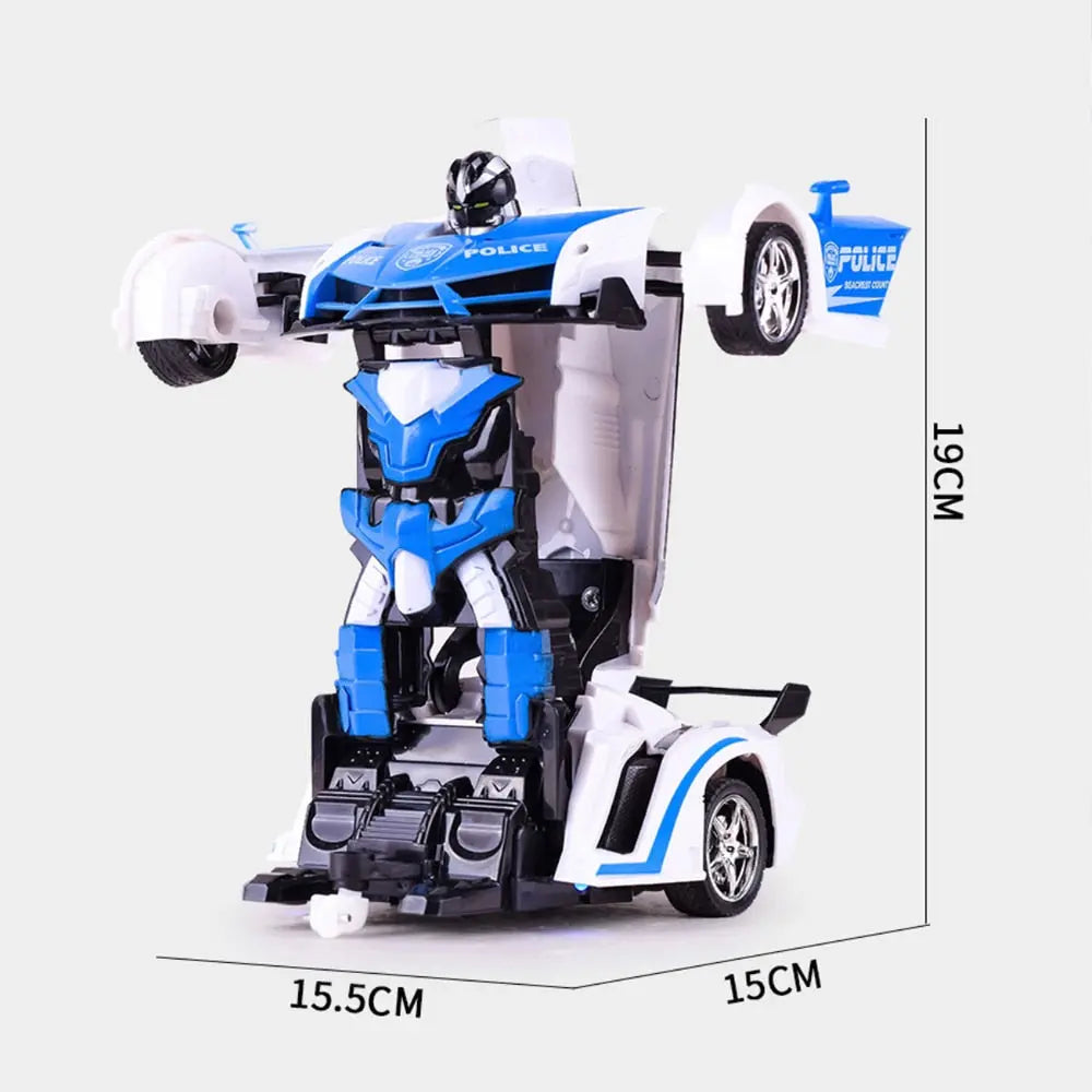 RC Car Transformation Robots Sports Vehicle Model  Robots Toys Cool Deformation Car Kids Toys  Gifts For Boys