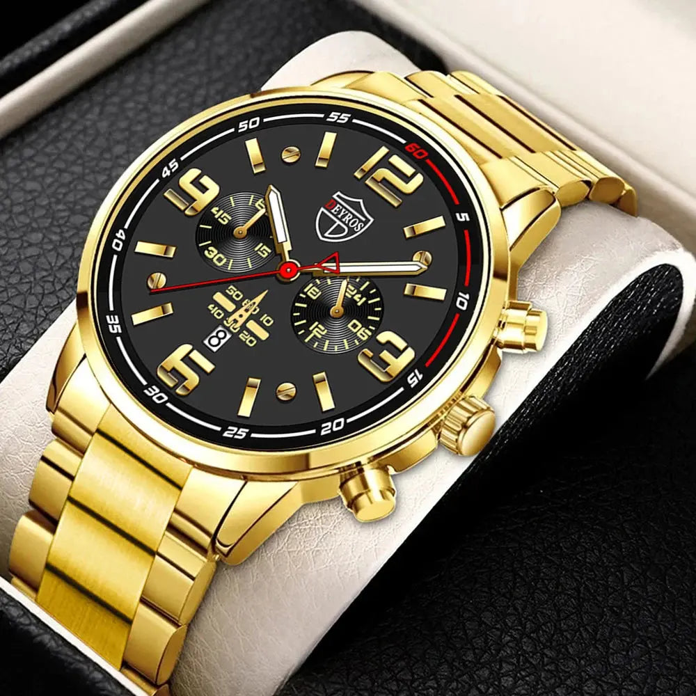 Reloj Hombre 2022 Luxus Männer Sport Uhren Mode Herren Business Edelstahl Quarzuhr Leuchtende Uhr relogio masculino