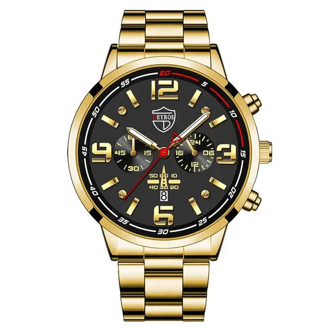 Reloj Hombre 2022 Luxus Männer Sport Uhren Mode Herren Business Edelstahl Quarzuhr Leuchtende Uhr relogio masculino