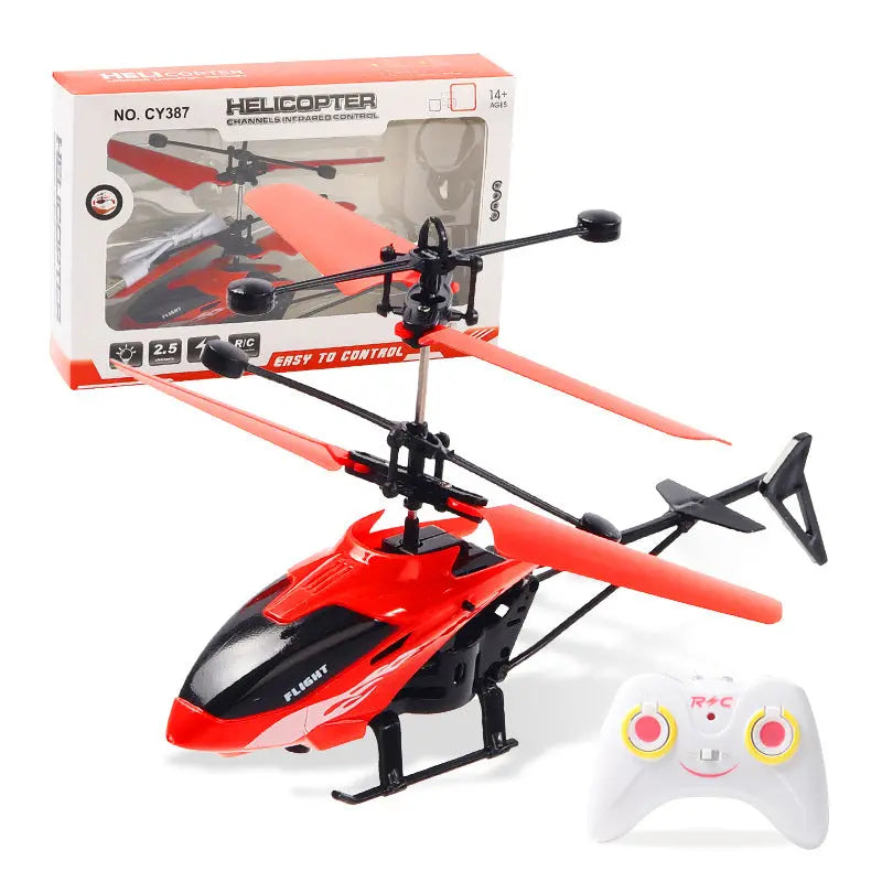 Remote Control Aircraft Two-way Induction Aircraft Suspended Helicopter Lighting Charging, Drop-resistant And Playable Factory Direct Sale eprolo