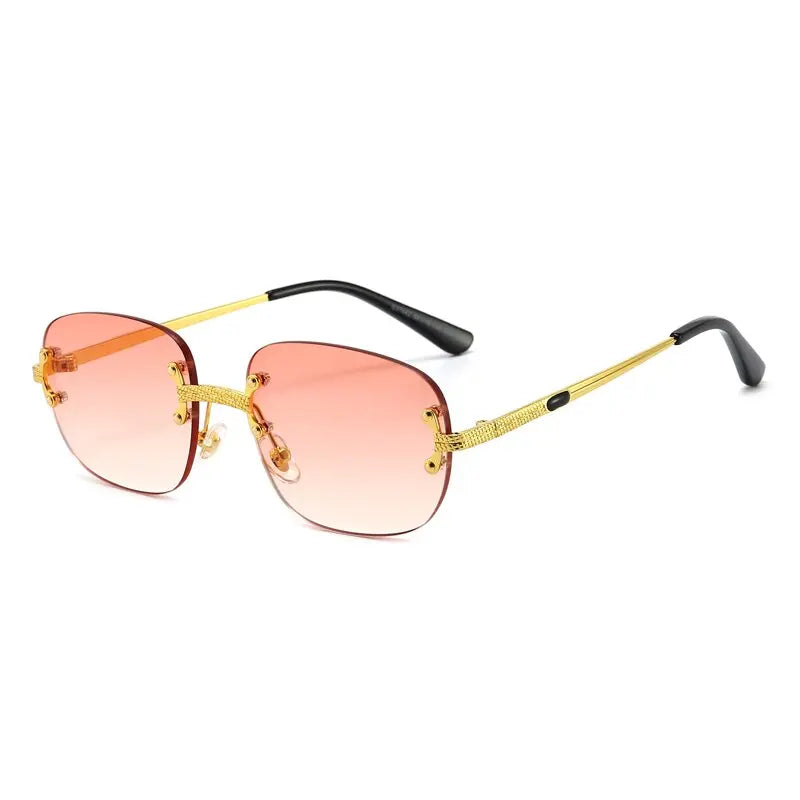 Rimless Sunglasses Women Retro Square Frameless Sun Glasses Men In Bulk Vendor Sun Glasses For Women Fashion eprolo