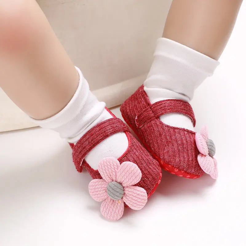 Spring And Autumn Style 0-1 Year Old Baby Toddler Shoes Soft Bottom Breathable Baby Shoes All-Match Princess Shoes eprolo