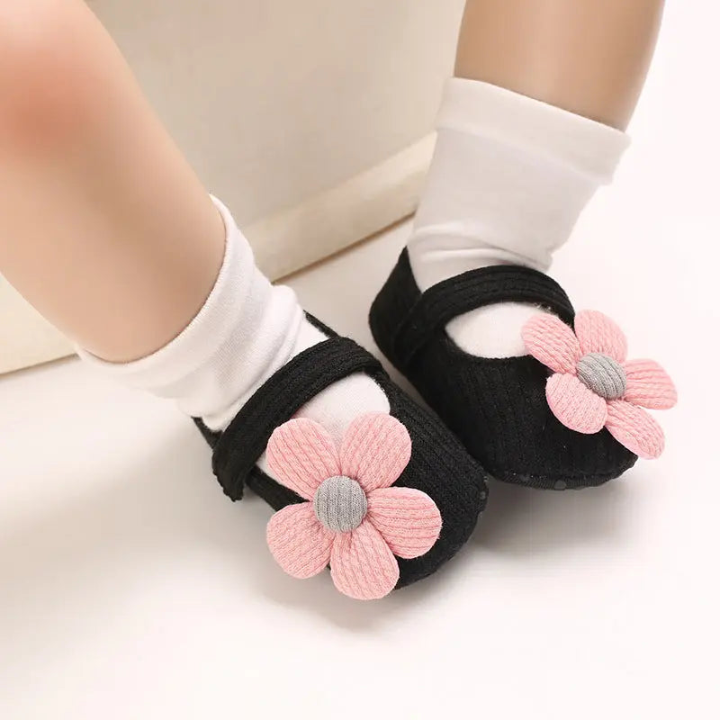 Spring And Autumn Style 0-1 Year Old Baby Toddler Shoes Soft Bottom Breathable Baby Shoes All-Match Princess Shoes eprolo