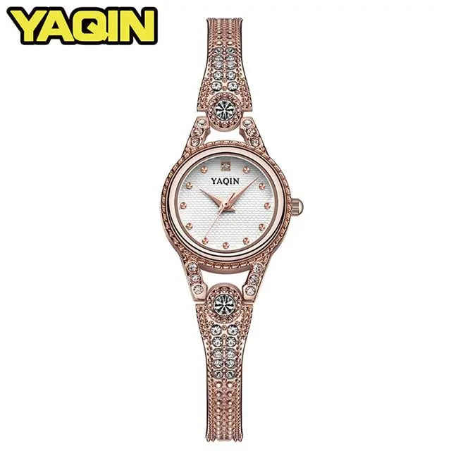 YAQIN women watch with diamond ladies jewelry bracelet watch eprolo