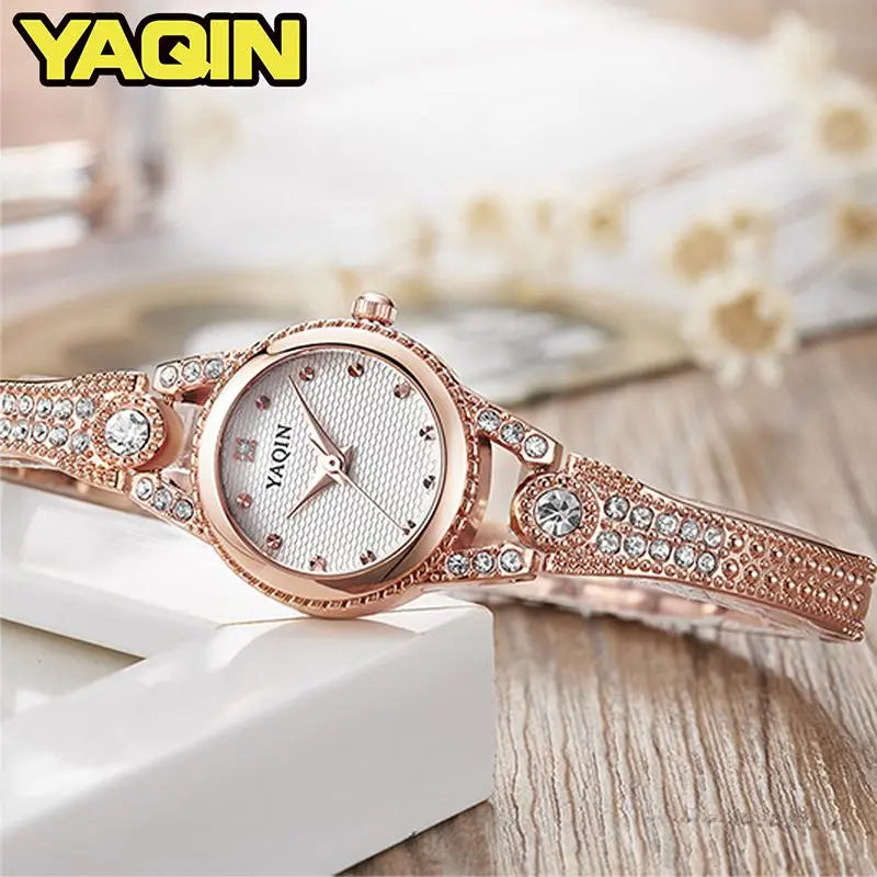 YAQIN women watch with diamond ladies jewelry bracelet watch eprolo